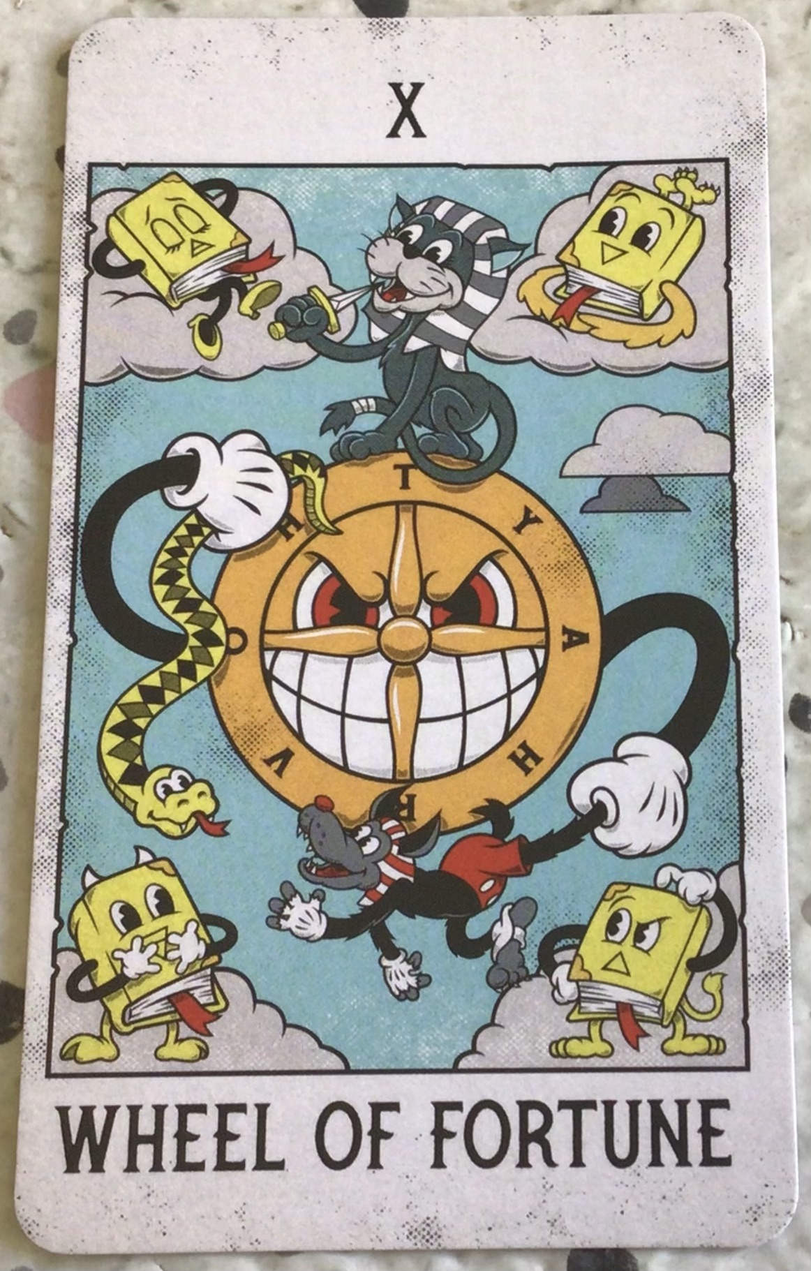Recension: Mystical Medleys – A Vintage Cartoon Tarot